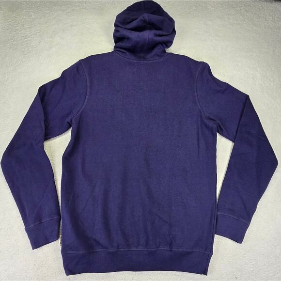 Pact One For All Full Zip Hoodie Unisex Womens Mens M Blue Organic Cotton - Picture 7 of 10
